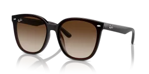 Rayban RB4423D 714/13 แว่นกันแดดกรอบน้ำตาลโปร่งใสเลนส์ไล่ระดับ ทรงสี่เหลี่ยม XL