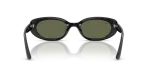 แว่นกันแดด Rayban RB4441D-66779A Black Polarized Dark Green แว่นกันแดด Rayban RB4441D-66779A ขาแว่นด้านใน