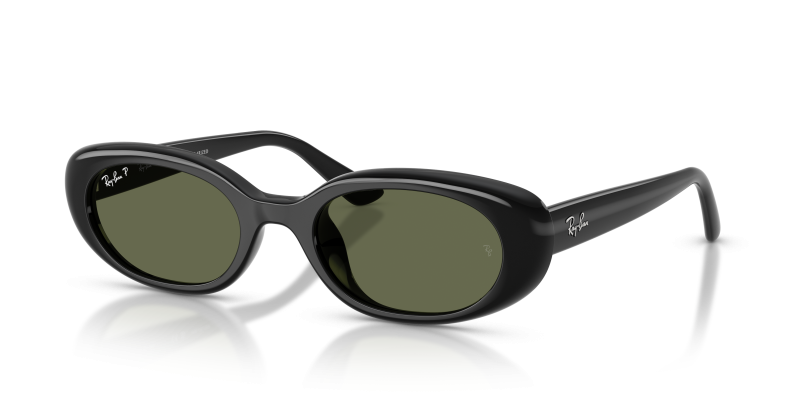 แว่นกันแดด Rayban RB4441D-66779A Black Polarized Dark Green แว่นกันแดด Rayban RB4441D-66779A มุมเฉียง สีดำ สำหรับทุกเพศ