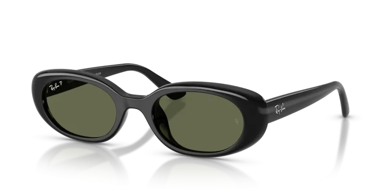 แว่นกันแดด Rayban RB4441D-66779A Black Polarized Dark Green แว่นกันแดด Rayban RB4441D-66779A มุมเฉียง สีดำ สำหรับทุกเพศ