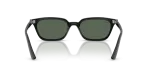 แว่นกันแดด Rayban Zaya RB4456F-667771 Black Dark Green Rayban RB4456F 667771 ขาแว่นด้านใน