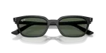 แว่นกันแดด Rayban Zaya RB4456F-667771 Black Dark Green Rayban RB4456F 667771 close-up ด้านหน้า