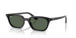 Rayban RB4456F 667771 แว่นกันแดดดำ-เขียวเข้ม สำหรับทุกเพศ