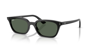Rayban RB4456F 667771 แว่นกันแดดดำ-เขียวเข้ม สำหรับทุกเพศ