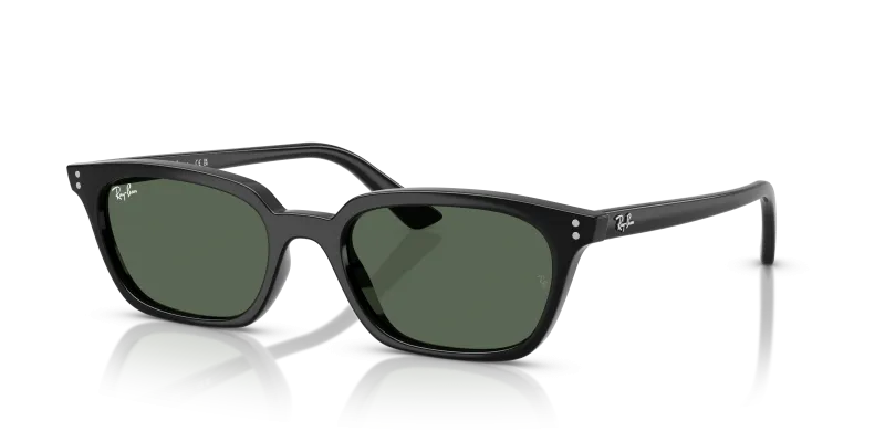 แว่นกันแดด Rayban Zaya RB4456F-667771 Black Dark Green Rayban RB4456F 667771 แว่นกันแดดดำ-เขียวเข้ม สำหรับทุกเพศ