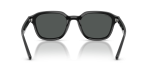 แว่นกันแดด Rayban RB4458D-601/87 Black Dark Grey Rayban RB4458D-601/87 601/87 ขาแว่นด้านใน