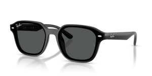 Rayban RB4458D-601/87 601/87 แว่นกันแดดทรงสี่เหลี่ยม XL สีดำเลนส์เทาเข้ม ยูนิเซ็กซ์