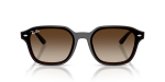 แว่นกันแดด Rayban RB4458D-714/13 Transparent Dark Brown Gradient Rayban RB4458D-714/13 714/13 ด้านหน้า