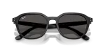 แว่นกันแดด Rayban RB4459D-901/87 Black Dark Grey Rayban RB4459D 901/87 close-up ด้านหน้า