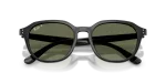 แว่นกันแดด Rayban RB4459D-901/9A Black Dark Green Polarized Rayban RB4459D 901/9A close-up ด้านหน้า