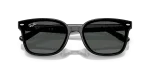 แว่นกันแดด Rayban RB4461D-601/87 Black Dark Grey Rayban RB4461D 601/87 close-up ด้านหน้า