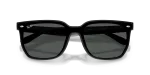 แว่นกันแดด Rayban RB4466D-601/87 Black Dark Grey Rayban RB4466D-601/87 601/87 close-up ด้านหน้า