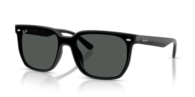 แว่นกันแดด Rayban RB4466D-601/87 Black Dark Grey Rayban RB4466D-601/87 601/87 แว่นกันแดดสีดำ สำหรับทุกเพศ
