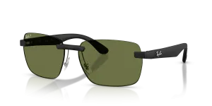Rayban RB4470CH 601S/2 แว่นกันแดดSand Black Polarized S Green สำหรับทุกเพศ