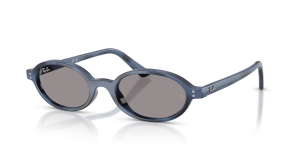 Rayban RB4472-6855/1 6855/1 แว่นกันแดดสีฮาวานาน้ำเงิน สำหรับทุกเพศ