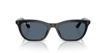 แว่นกันแดด Rayban RB4474D-901/2V Black Blue Polarized Rayban RB4474D-901/2V 901/2V ด้านหน้า