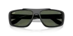 แว่นกันแดด Rayban RB4479M-F60171 Black Dark Green แว่นกันแดด Rayban RB4479M-F60171 close-up ด้านหน้า