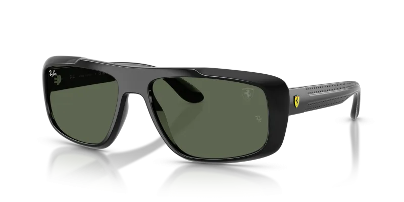 แว่นกันแดด Rayban RB4479M-F60171 Black Dark Green แว่นกันแดด Rayban RB4479M-F60171 มุมเฉียง สีดำ สำหรับทุกเพศ