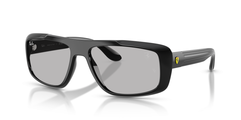 แว่นกันแดด Rayban RB4479M-F60187 Black Dark Grey แว่นกันแดด Rayban RB4479M-F60187 มุมเฉียง สีดำ สำหรับทุกเพศ