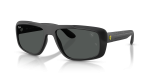 แว่นกันแดด Rayban RB4479M-F60287 Matte Black Grey แว่นกันแดด Rayban RB4479M-F60287 มุมเฉียง สีดำด้าน สำหรับทุกเพศ