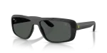 แว่นกันแดด Rayban RB4479M-F60287 มุมเฉียง สีดำด้าน สำหรับทุกเพศ
