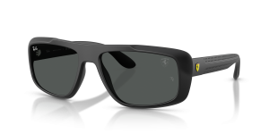แว่นกันแดด Rayban RB4479M-F60287 มุมเฉียง สีดำด้าน สำหรับทุกเพศ
