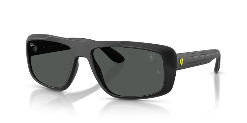 แว่นกันแดด Rayban RB4479M-F60287 มุมเฉียง สีดำด้าน สำหรับทุกเพศ