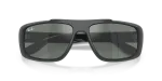 แว่นกันแดด Rayban RB4479M-F6646V Grey Dark Grey Flash Silver แว่นกันแดด Rayban RB4479M-F6646V close-up ด้านหน้า