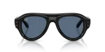 แว่นกันแดด Rayban RB4925-601/80 Black Dark Blue Rayban RB4925-601/80 601/80 ด้านหน้า