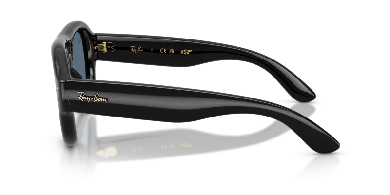 แว่นกันแดด Rayban RB4925-601/80 601/80 มุมข้าง ทรงนักบินคานสูง เลนส์น้ำเงินเข้ม