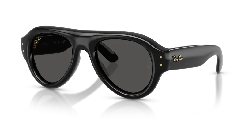 แว่นกันแดด Rayban RB4925-601/87 Black Ultra Black Rayban RB4925-601/87 601/87 แว่นกันแดดทรงนักบิน สีดำเลนส์ดำสนิท มี 2 ไซซ์ ยูนิเซ็กซ์