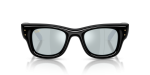 แว่นกันแดด Rayban Wayfarer Puffer RB4940-601/30 Black Green Mirror Rayban RB4940-601/30 601/30 ด้านหน้า