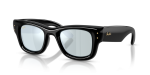 แว่นกันแดด Rayban Wayfarer Puffer RB4940-601/30 Black Green Mirror Rayban RB4940-601/30 601/30 แว่นกันแดด