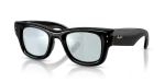 แว่นกันแดด Rayban Wayfarer Puffer RB4940-601/30 Black Green Mirror Rayban RB4940-601/30 601/30 แว่นกันแดด