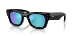 Rayban RB4940 601/55 แว่นกันแดดกรอบดำเลนส์มิเรอร์น้ำเงินเขียวอ่อน ยูนิเซ็กซ์
