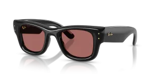 Rayban RB4940 601/69 แว่นกันแดดกรอบดำเลนส์สีม่วงเข้ม ยูนิเซ็กซ์