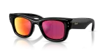 Rayban RB4940 601/6Q แว่นกันแดดกรอบดำเลนส์มิเรอร์ส้มน้ำตาล ยูนิเซ็กซ์