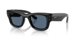 Rayban RB4940 601/80 แว่นกันแดดกรอบดำเลนส์สีน้ำเงินเข้ม ยูนิเซ็กซ์