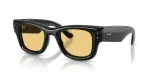 Rayban RB4940 601/85 แว่นกันแดดกรอบดำเลนส์สีเหลืองสด ยูนิเซ็กซ์
