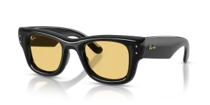 Rayban RB4940 601/85 แว่นกันแดดกรอบดำเลนส์สีเหลืองสด ยูนิเซ็กซ์