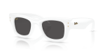 Rayban RB4940 671/87 แว่นกันแดดกรอบขาวเลนส์ดำสนิท ยูนิเซ็กซ์