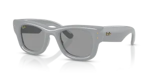 Rayban RB4940 6876/1 แว่นกันแดดกรอบเทาสดเลนส์เทา ยูนิเซ็กซ์