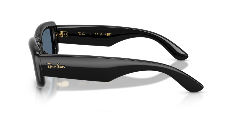 แว่นกันแดด Rayban RB4944 601/80 มุมข้าง ทรงหมอนโค้งมน คานจมูกสูง