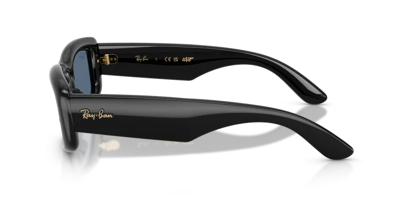 แว่นกันแดด Rayban RB4944 601/80 มุมข้าง ทรงหมอนโค้งมน คานจมูกสูง