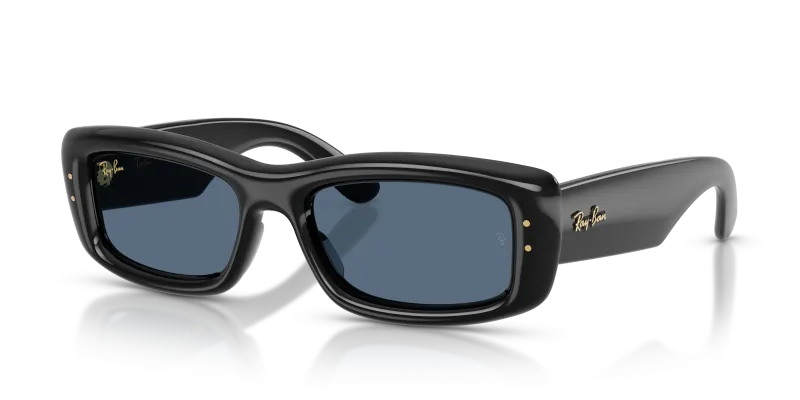 Rayban RB4944 601/80 แว่นกันแดดกรอบดำเลนส์สีน้ำเงินเข้ม ยูนิเซ็กซ์