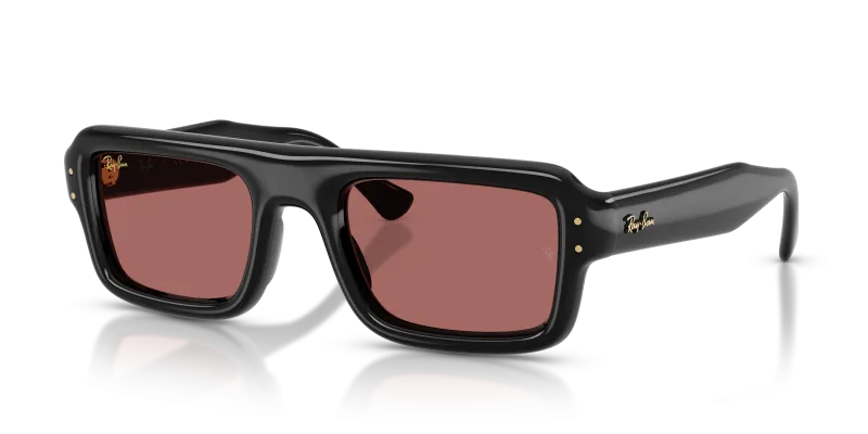 แว่นกันแดด Rayban RB4954-601/69 Black Dark Violet Rayban RB4954-601/69 601/69 แว่นกันแดด