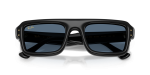 แว่นกันแดด Rayban RB4954-601/80 Black Dark Blue Rayban RB4954-601/80 601/80 close-up ด้านหน้า