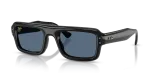 Rayban RB4954-601/80 601/80 แว่นกันแดดทรงนักบินไซซ์ใหญ่ สีดำเลนส์น้ำเงินเข้ม มี 2 ไซซ์ ยูนิเซ็กซ์