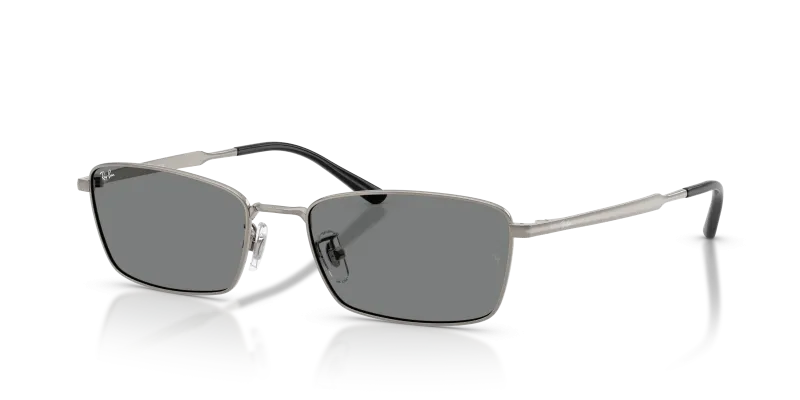 แว่นกันแดด Rayban RB8069D-165/87 Gunmetal Dark Grey แว่นกันแดด Rayban RB8069D-165/87 มุมเฉียง สีกันเมทัล สำหรับทุกเพศ