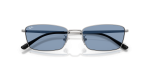 แว่นกันแดด Rayban RB8069D-920972 Silver Blue แว่นกันแดด Rayban RB8069D-920972 close-up ด้านหน้า